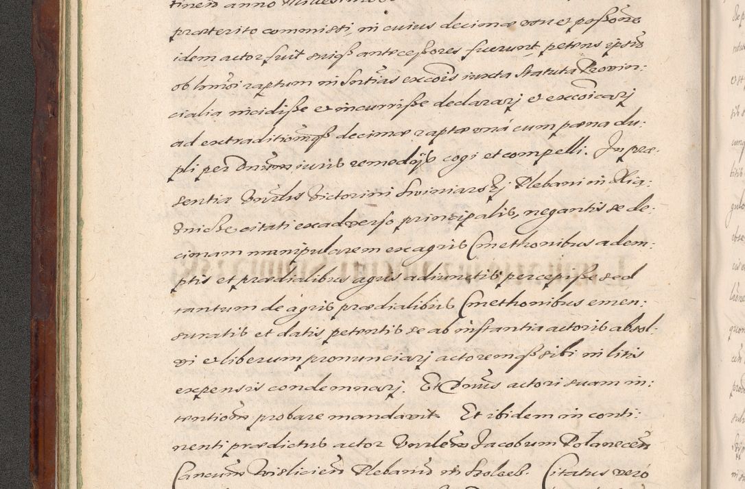 Zdjęcie nr 64 dla obiektu archiwalnego: Acta actorum causarum sententiarum tam diffinitiuarum quam interloquutorisrum decretorum obligationum quietationum procuratorum constitutionum etc. etc. coram Reverendo Domino Paulo Dembski Dei et Apostolice Sedis Gratia Episcopalo Dicensis Suffraganeo Canonico Vicario in Spiritualibus et Officiali Generali Cracoviensis ad Annum Domini Millesimum Sexcentesimum Undecimum cuius indictio octava pontificatus Sanctissimi Domini Nostri Domini Pauli Divina Providentia Papae Vti foeliciter continuantur