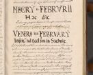 Zdjęcie nr 61 dla obiektu archiwalnego: Acta actorum causarum sententiarum tam diffinitiuarum quam interloquutorisrum decretorum obligationum quietationum procuratorum constitutionum etc. etc. coram Reverendo Domino Paulo Dembski Dei et Apostolice Sedis Gratia Episcopalo Dicensis Suffraganeo Canonico Vicario in Spiritualibus et Officiali Generali Cracoviensis ad Annum Domini Millesimum Sexcentesimum Undecimum cuius indictio octava pontificatus Sanctissimi Domini Nostri Domini Pauli Divina Providentia Papae Vti foeliciter continuantur