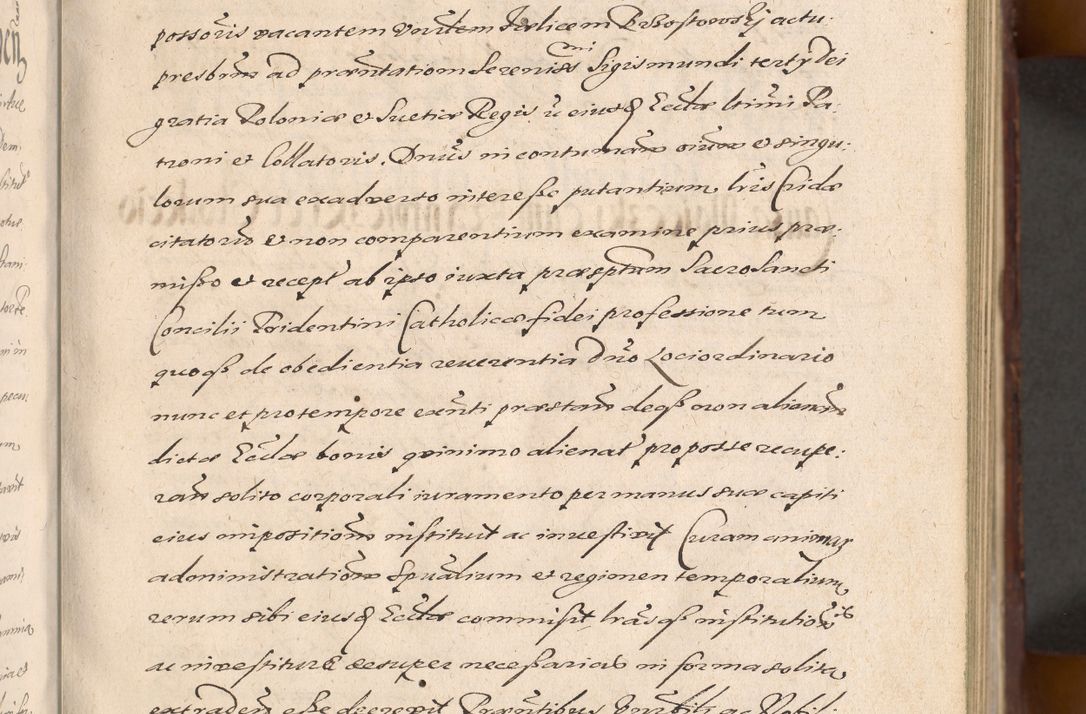Zdjęcie nr 57 dla obiektu archiwalnego: Acta actorum causarum sententiarum tam diffinitiuarum quam interloquutorisrum decretorum obligationum quietationum procuratorum constitutionum etc. etc. coram Reverendo Domino Paulo Dembski Dei et Apostolice Sedis Gratia Episcopalo Dicensis Suffraganeo Canonico Vicario in Spiritualibus et Officiali Generali Cracoviensis ad Annum Domini Millesimum Sexcentesimum Undecimum cuius indictio octava pontificatus Sanctissimi Domini Nostri Domini Pauli Divina Providentia Papae Vti foeliciter continuantur