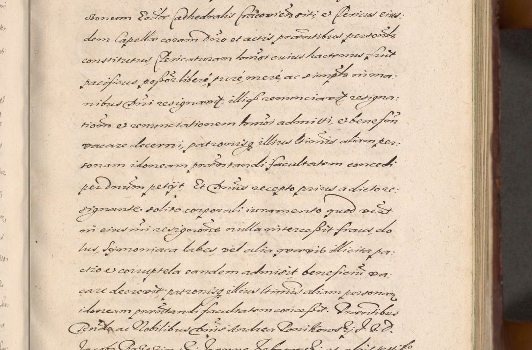 Zdjęcie nr 51 dla obiektu archiwalnego: Acta actorum causarum sententiarum tam diffinitiuarum quam interloquutorisrum decretorum obligationum quietationum procuratorum constitutionum etc. etc. coram Reverendo Domino Paulo Dembski Dei et Apostolice Sedis Gratia Episcopalo Dicensis Suffraganeo Canonico Vicario in Spiritualibus et Officiali Generali Cracoviensis ad Annum Domini Millesimum Sexcentesimum Undecimum cuius indictio octava pontificatus Sanctissimi Domini Nostri Domini Pauli Divina Providentia Papae Vti foeliciter continuantur