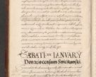 Zdjęcie nr 32 dla obiektu archiwalnego: Acta actorum causarum sententiarum tam diffinitiuarum quam interloquutorisrum decretorum obligationum quietationum procuratorum constitutionum etc. etc. coram Reverendo Domino Paulo Dembski Dei et Apostolice Sedis Gratia Episcopalo Dicensis Suffraganeo Canonico Vicario in Spiritualibus et Officiali Generali Cracoviensis ad Annum Domini Millesimum Sexcentesimum Undecimum cuius indictio octava pontificatus Sanctissimi Domini Nostri Domini Pauli Divina Providentia Papae Vti foeliciter continuantur
