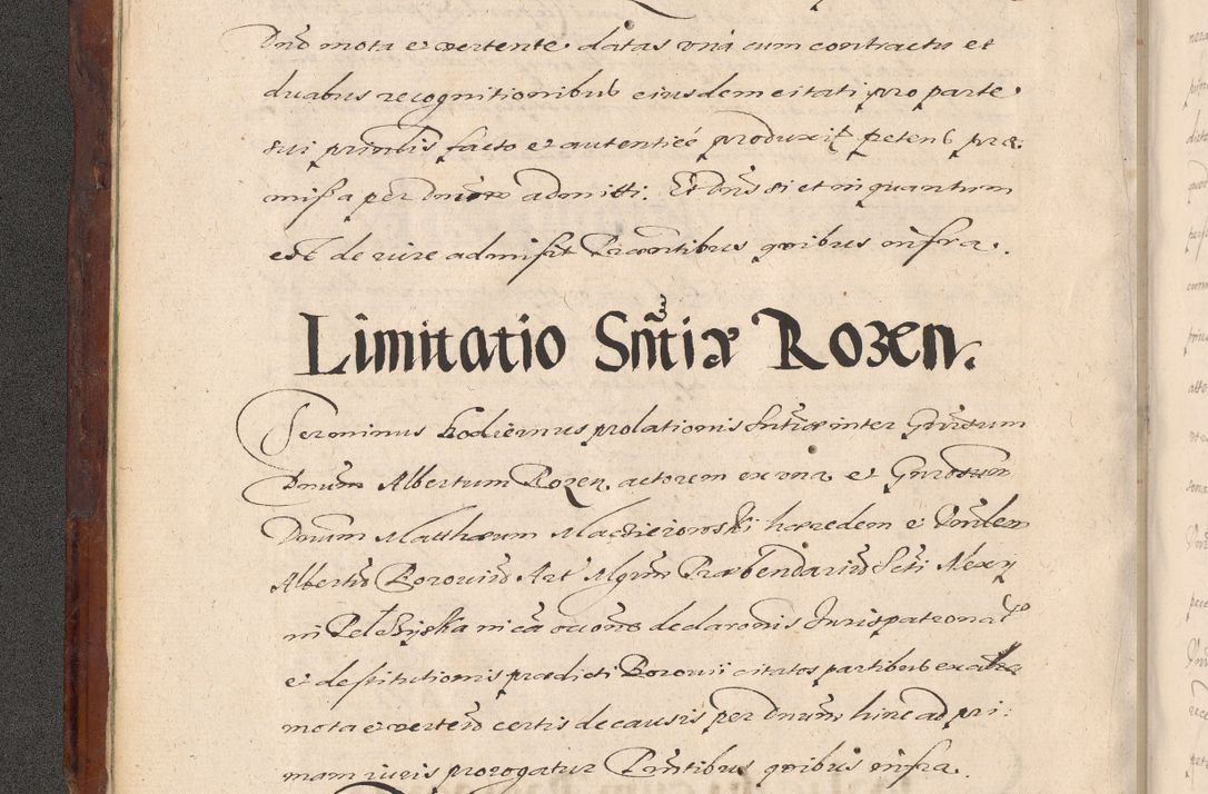 Zdjęcie nr 18 dla obiektu archiwalnego: Acta actorum causarum sententiarum tam diffinitiuarum quam interloquutorisrum decretorum obligationum quietationum procuratorum constitutionum etc. etc. coram Reverendo Domino Paulo Dembski Dei et Apostolice Sedis Gratia Episcopalo Dicensis Suffraganeo Canonico Vicario in Spiritualibus et Officiali Generali Cracoviensis ad Annum Domini Millesimum Sexcentesimum Undecimum cuius indictio octava pontificatus Sanctissimi Domini Nostri Domini Pauli Divina Providentia Papae Vti foeliciter continuantur