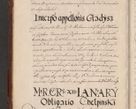 Zdjęcie nr 20 dla obiektu archiwalnego: Acta actorum causarum sententiarum tam diffinitiuarum quam interloquutorisrum decretorum obligationum quietationum procuratorum constitutionum etc. etc. coram Reverendo Domino Paulo Dembski Dei et Apostolice Sedis Gratia Episcopalo Dicensis Suffraganeo Canonico Vicario in Spiritualibus et Officiali Generali Cracoviensis ad Annum Domini Millesimum Sexcentesimum Undecimum cuius indictio octava pontificatus Sanctissimi Domini Nostri Domini Pauli Divina Providentia Papae Vti foeliciter continuantur