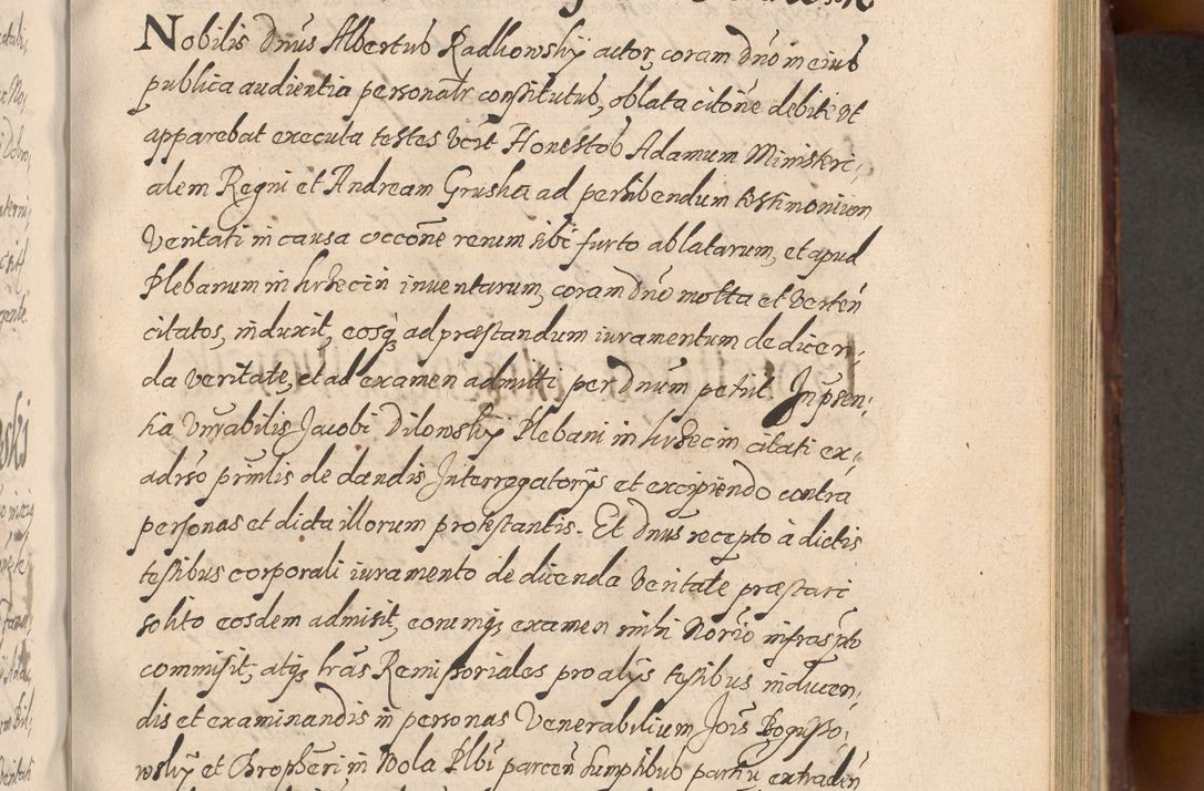 Zdjęcie nr 401 dla obiektu archiwalnego: Acta actorum causarum sententiarum tam diffinitiuarum quam interloquutorisrum decretorum obligationum quietationum procuratorum constitutionum etc. etc. coram Reverendo Domino Paulo Dembski Dei et Apostolice Sedis Gratia Episcopalo Dicensis Suffraganeo Canonico Vicario in Spiritualibus et Officiali Generali Cracoviensis ad Annum Domini Millesimum Sexcentesimum Undecimum cuius indictio octava pontificatus Sanctissimi Domini Nostri Domini Pauli Divina Providentia Papae Vti foeliciter continuantur