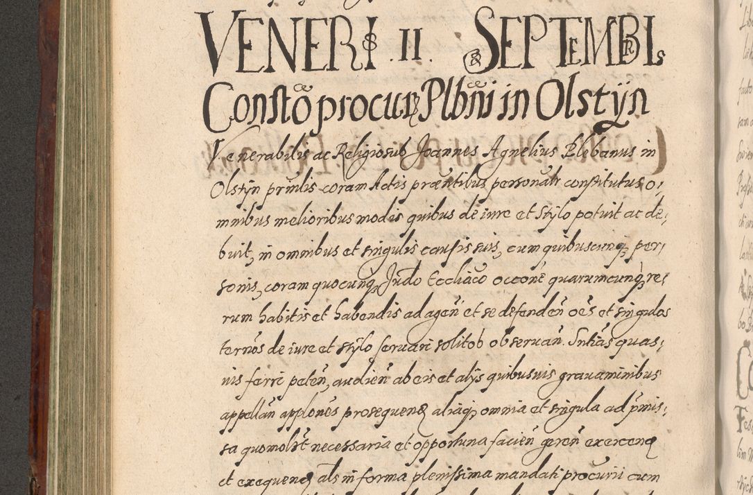 Zdjęcie nr 398 dla obiektu archiwalnego: Acta actorum causarum sententiarum tam diffinitiuarum quam interloquutorisrum decretorum obligationum quietationum procuratorum constitutionum etc. etc. coram Reverendo Domino Paulo Dembski Dei et Apostolice Sedis Gratia Episcopalo Dicensis Suffraganeo Canonico Vicario in Spiritualibus et Officiali Generali Cracoviensis ad Annum Domini Millesimum Sexcentesimum Undecimum cuius indictio octava pontificatus Sanctissimi Domini Nostri Domini Pauli Divina Providentia Papae Vti foeliciter continuantur
