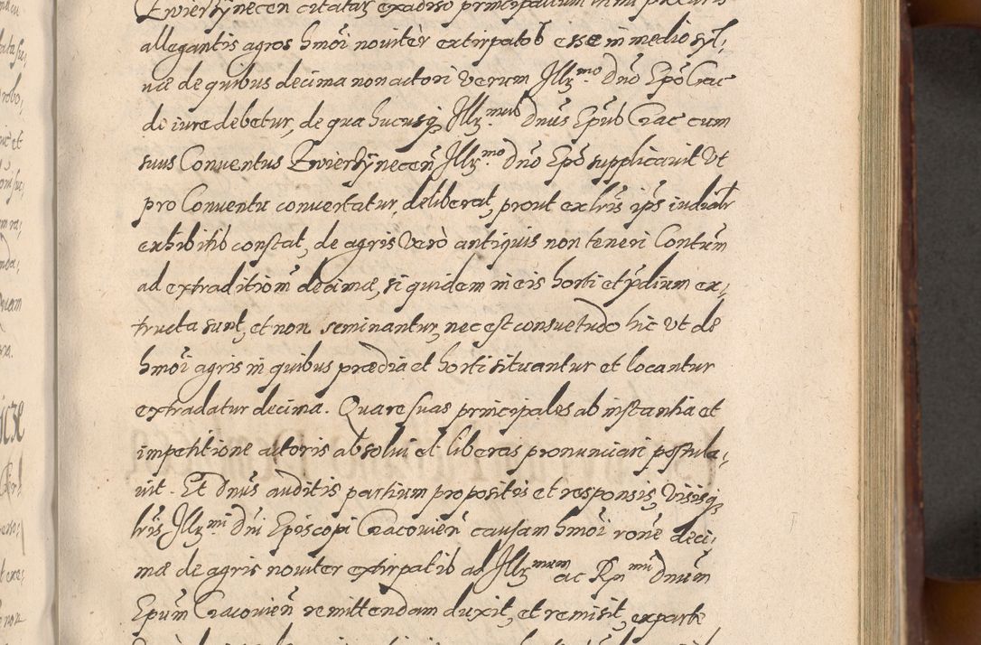 Zdjęcie nr 389 dla obiektu archiwalnego: Acta actorum causarum sententiarum tam diffinitiuarum quam interloquutorisrum decretorum obligationum quietationum procuratorum constitutionum etc. etc. coram Reverendo Domino Paulo Dembski Dei et Apostolice Sedis Gratia Episcopalo Dicensis Suffraganeo Canonico Vicario in Spiritualibus et Officiali Generali Cracoviensis ad Annum Domini Millesimum Sexcentesimum Undecimum cuius indictio octava pontificatus Sanctissimi Domini Nostri Domini Pauli Divina Providentia Papae Vti foeliciter continuantur