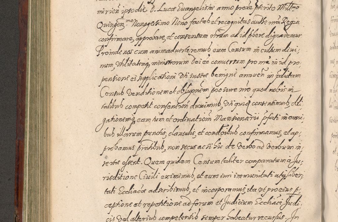 Zdjęcie nr 384 dla obiektu archiwalnego: Acta actorum causarum sententiarum tam diffinitiuarum quam interloquutorisrum decretorum obligationum quietationum procuratorum constitutionum etc. etc. coram Reverendo Domino Paulo Dembski Dei et Apostolice Sedis Gratia Episcopalo Dicensis Suffraganeo Canonico Vicario in Spiritualibus et Officiali Generali Cracoviensis ad Annum Domini Millesimum Sexcentesimum Undecimum cuius indictio octava pontificatus Sanctissimi Domini Nostri Domini Pauli Divina Providentia Papae Vti foeliciter continuantur