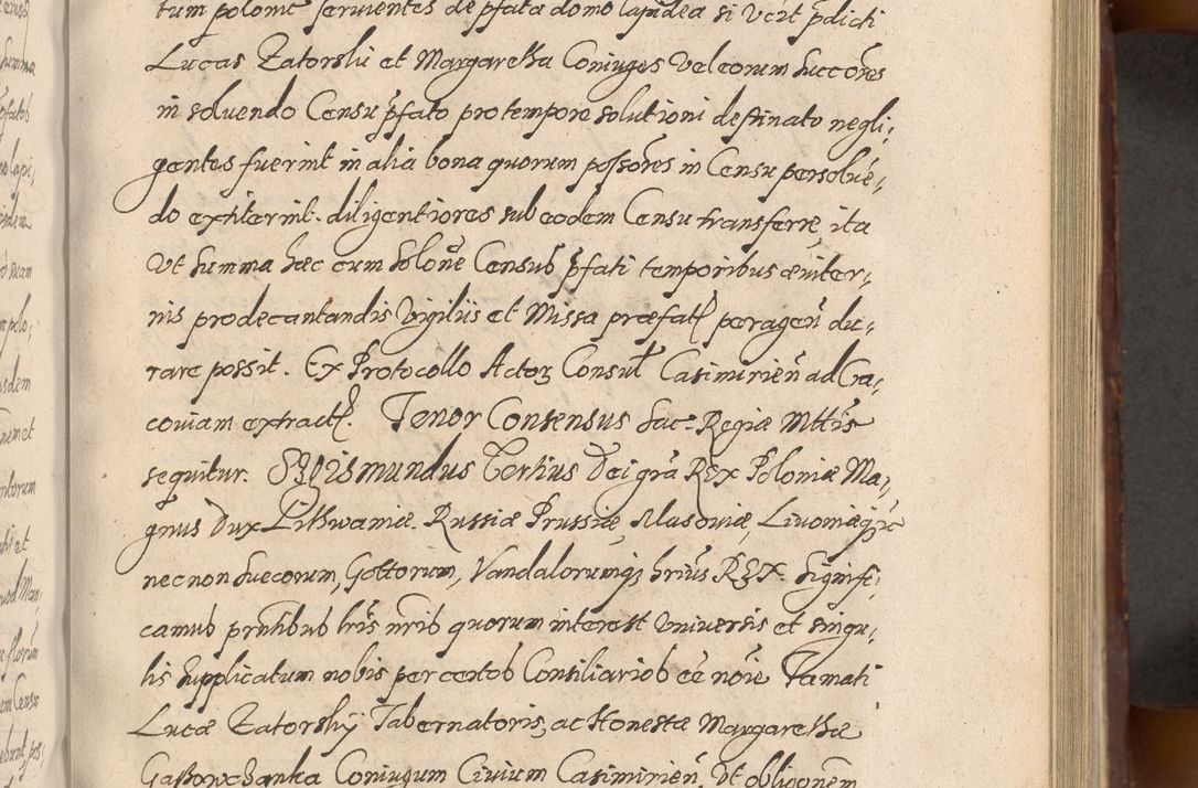 Zdjęcie nr 383 dla obiektu archiwalnego: Acta actorum causarum sententiarum tam diffinitiuarum quam interloquutorisrum decretorum obligationum quietationum procuratorum constitutionum etc. etc. coram Reverendo Domino Paulo Dembski Dei et Apostolice Sedis Gratia Episcopalo Dicensis Suffraganeo Canonico Vicario in Spiritualibus et Officiali Generali Cracoviensis ad Annum Domini Millesimum Sexcentesimum Undecimum cuius indictio octava pontificatus Sanctissimi Domini Nostri Domini Pauli Divina Providentia Papae Vti foeliciter continuantur