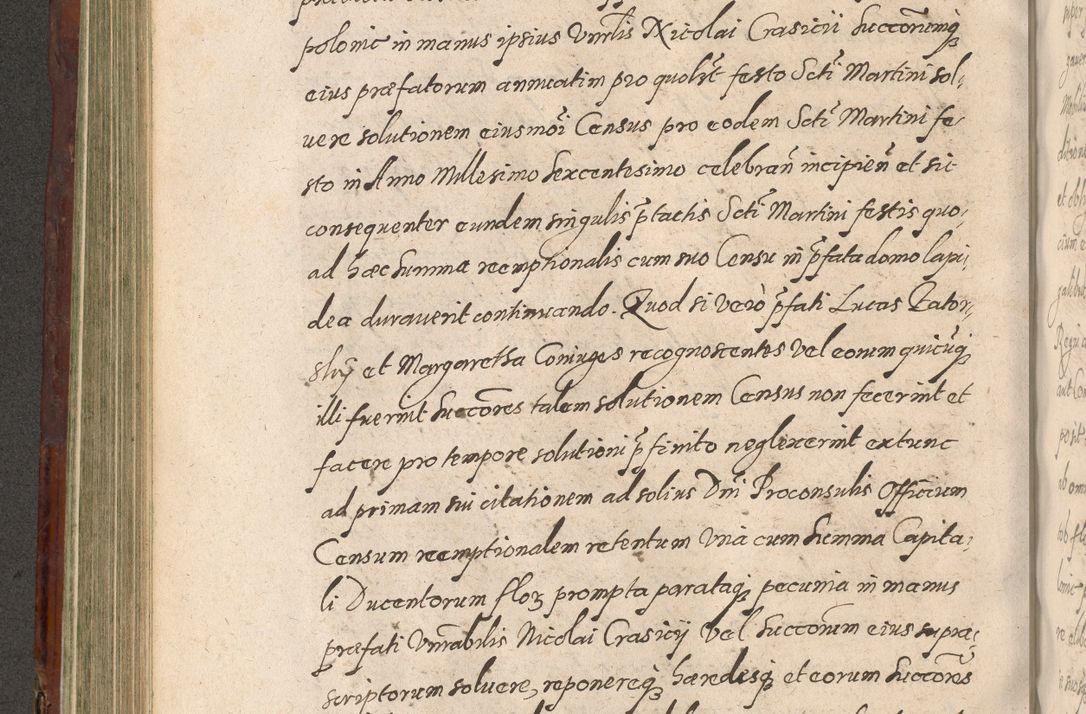 Zdjęcie nr 378 dla obiektu archiwalnego: Acta actorum causarum sententiarum tam diffinitiuarum quam interloquutorisrum decretorum obligationum quietationum procuratorum constitutionum etc. etc. coram Reverendo Domino Paulo Dembski Dei et Apostolice Sedis Gratia Episcopalo Dicensis Suffraganeo Canonico Vicario in Spiritualibus et Officiali Generali Cracoviensis ad Annum Domini Millesimum Sexcentesimum Undecimum cuius indictio octava pontificatus Sanctissimi Domini Nostri Domini Pauli Divina Providentia Papae Vti foeliciter continuantur