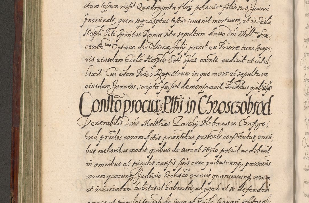 Zdjęcie nr 372 dla obiektu archiwalnego: Acta actorum causarum sententiarum tam diffinitiuarum quam interloquutorisrum decretorum obligationum quietationum procuratorum constitutionum etc. etc. coram Reverendo Domino Paulo Dembski Dei et Apostolice Sedis Gratia Episcopalo Dicensis Suffraganeo Canonico Vicario in Spiritualibus et Officiali Generali Cracoviensis ad Annum Domini Millesimum Sexcentesimum Undecimum cuius indictio octava pontificatus Sanctissimi Domini Nostri Domini Pauli Divina Providentia Papae Vti foeliciter continuantur