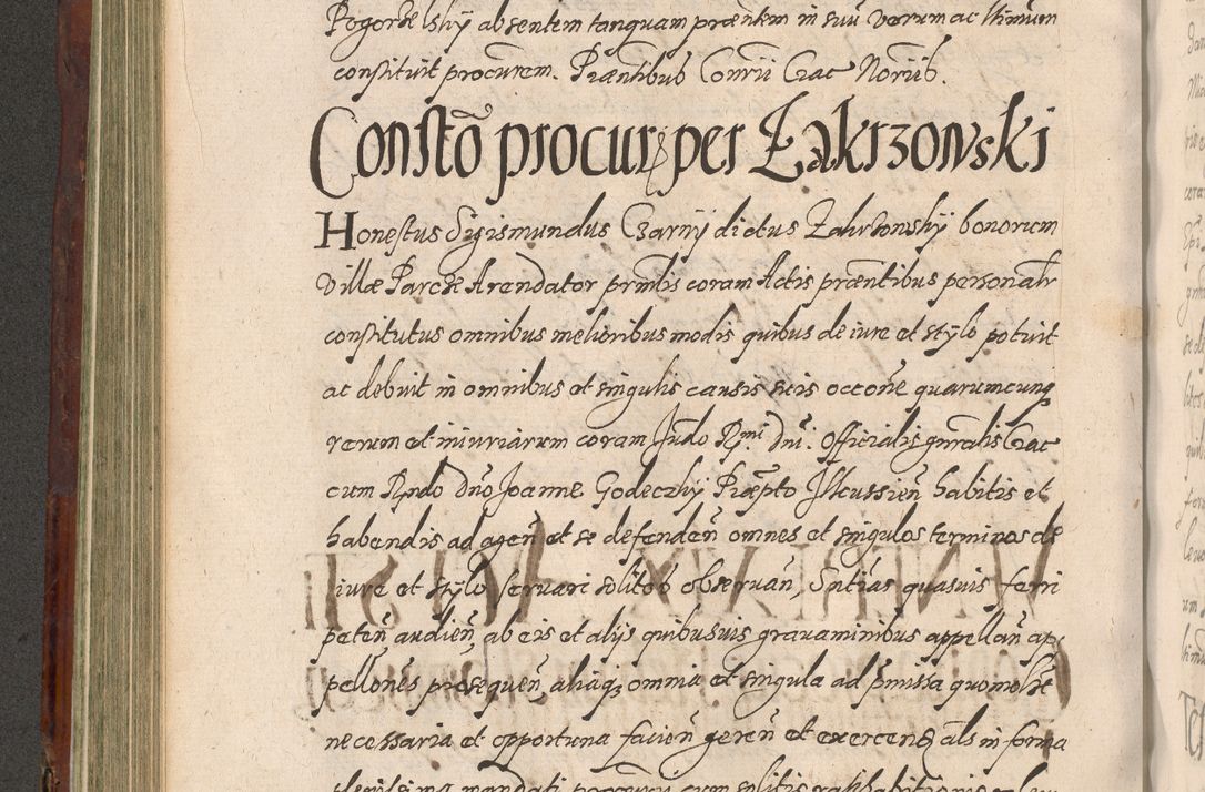 Zdjęcie nr 370 dla obiektu archiwalnego: Acta actorum causarum sententiarum tam diffinitiuarum quam interloquutorisrum decretorum obligationum quietationum procuratorum constitutionum etc. etc. coram Reverendo Domino Paulo Dembski Dei et Apostolice Sedis Gratia Episcopalo Dicensis Suffraganeo Canonico Vicario in Spiritualibus et Officiali Generali Cracoviensis ad Annum Domini Millesimum Sexcentesimum Undecimum cuius indictio octava pontificatus Sanctissimi Domini Nostri Domini Pauli Divina Providentia Papae Vti foeliciter continuantur