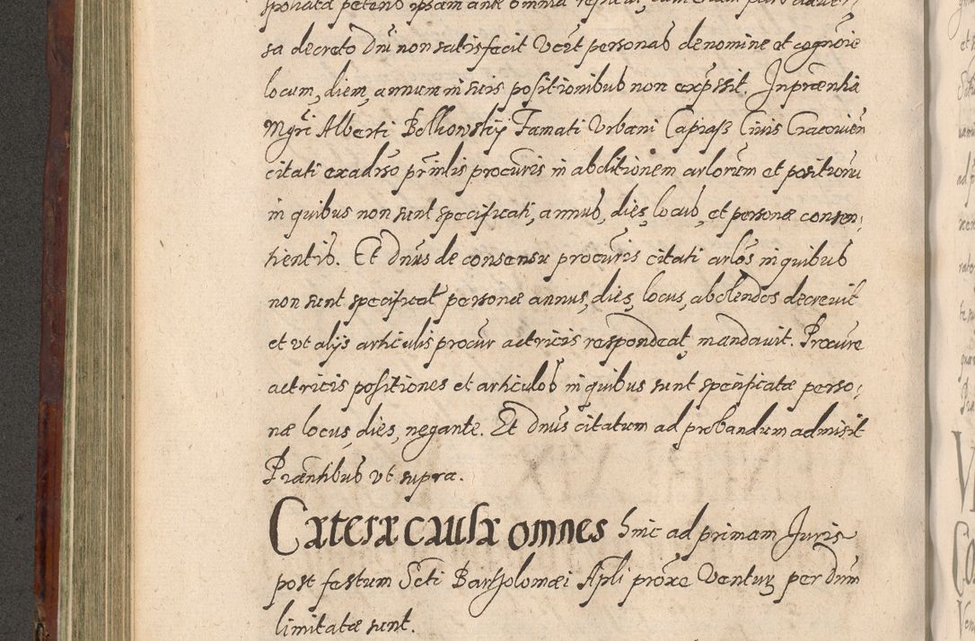 Zdjęcie nr 368 dla obiektu archiwalnego: Acta actorum causarum sententiarum tam diffinitiuarum quam interloquutorisrum decretorum obligationum quietationum procuratorum constitutionum etc. etc. coram Reverendo Domino Paulo Dembski Dei et Apostolice Sedis Gratia Episcopalo Dicensis Suffraganeo Canonico Vicario in Spiritualibus et Officiali Generali Cracoviensis ad Annum Domini Millesimum Sexcentesimum Undecimum cuius indictio octava pontificatus Sanctissimi Domini Nostri Domini Pauli Divina Providentia Papae Vti foeliciter continuantur