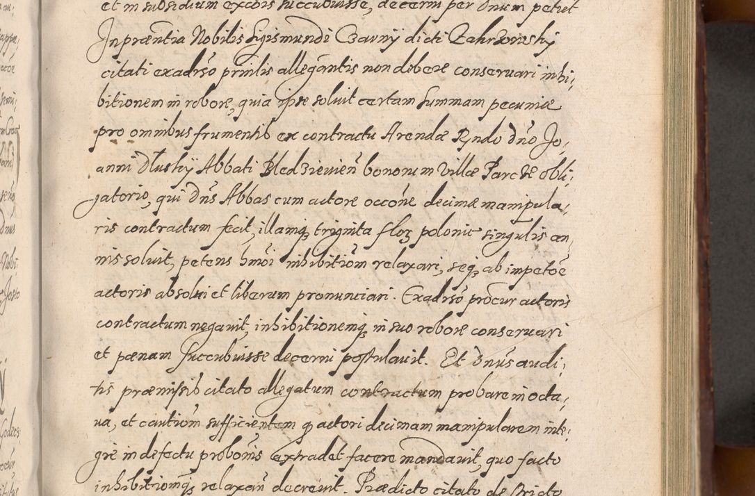 Zdjęcie nr 359 dla obiektu archiwalnego: Acta actorum causarum sententiarum tam diffinitiuarum quam interloquutorisrum decretorum obligationum quietationum procuratorum constitutionum etc. etc. coram Reverendo Domino Paulo Dembski Dei et Apostolice Sedis Gratia Episcopalo Dicensis Suffraganeo Canonico Vicario in Spiritualibus et Officiali Generali Cracoviensis ad Annum Domini Millesimum Sexcentesimum Undecimum cuius indictio octava pontificatus Sanctissimi Domini Nostri Domini Pauli Divina Providentia Papae Vti foeliciter continuantur