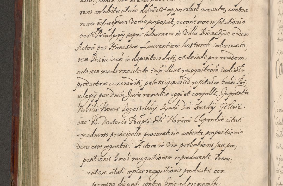 Zdjęcie nr 352 dla obiektu archiwalnego: Acta actorum causarum sententiarum tam diffinitiuarum quam interloquutorisrum decretorum obligationum quietationum procuratorum constitutionum etc. etc. coram Reverendo Domino Paulo Dembski Dei et Apostolice Sedis Gratia Episcopalo Dicensis Suffraganeo Canonico Vicario in Spiritualibus et Officiali Generali Cracoviensis ad Annum Domini Millesimum Sexcentesimum Undecimum cuius indictio octava pontificatus Sanctissimi Domini Nostri Domini Pauli Divina Providentia Papae Vti foeliciter continuantur