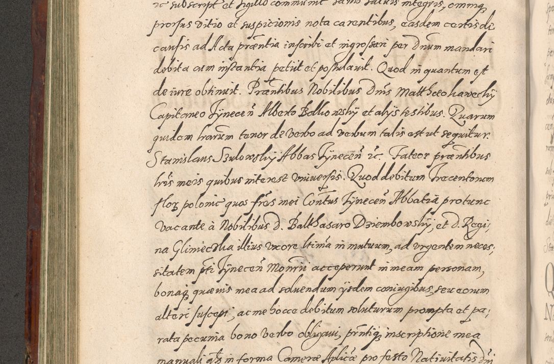 Zdjęcie nr 338 dla obiektu archiwalnego: Acta actorum causarum sententiarum tam diffinitiuarum quam interloquutorisrum decretorum obligationum quietationum procuratorum constitutionum etc. etc. coram Reverendo Domino Paulo Dembski Dei et Apostolice Sedis Gratia Episcopalo Dicensis Suffraganeo Canonico Vicario in Spiritualibus et Officiali Generali Cracoviensis ad Annum Domini Millesimum Sexcentesimum Undecimum cuius indictio octava pontificatus Sanctissimi Domini Nostri Domini Pauli Divina Providentia Papae Vti foeliciter continuantur