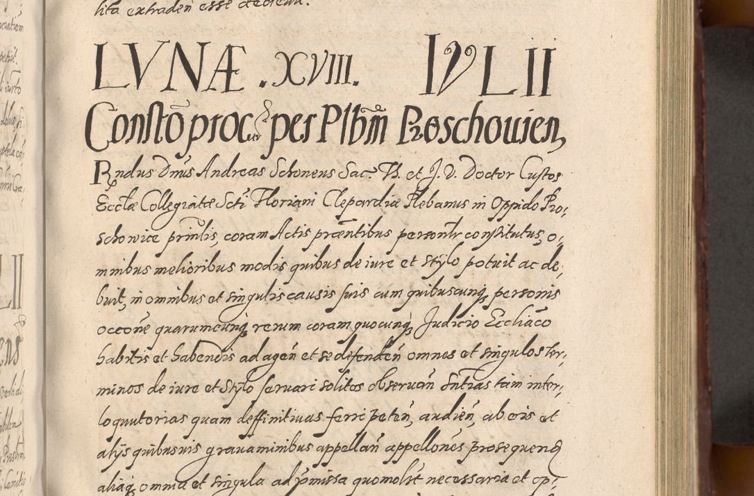 Zdjęcie nr 337 dla obiektu archiwalnego: Acta actorum causarum sententiarum tam diffinitiuarum quam interloquutorisrum decretorum obligationum quietationum procuratorum constitutionum etc. etc. coram Reverendo Domino Paulo Dembski Dei et Apostolice Sedis Gratia Episcopalo Dicensis Suffraganeo Canonico Vicario in Spiritualibus et Officiali Generali Cracoviensis ad Annum Domini Millesimum Sexcentesimum Undecimum cuius indictio octava pontificatus Sanctissimi Domini Nostri Domini Pauli Divina Providentia Papae Vti foeliciter continuantur