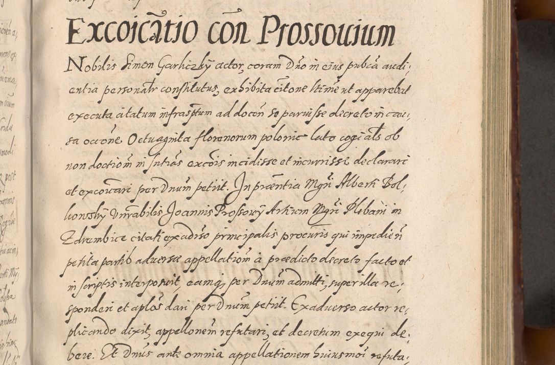 Zdjęcie nr 331 dla obiektu archiwalnego: Acta actorum causarum sententiarum tam diffinitiuarum quam interloquutorisrum decretorum obligationum quietationum procuratorum constitutionum etc. etc. coram Reverendo Domino Paulo Dembski Dei et Apostolice Sedis Gratia Episcopalo Dicensis Suffraganeo Canonico Vicario in Spiritualibus et Officiali Generali Cracoviensis ad Annum Domini Millesimum Sexcentesimum Undecimum cuius indictio octava pontificatus Sanctissimi Domini Nostri Domini Pauli Divina Providentia Papae Vti foeliciter continuantur