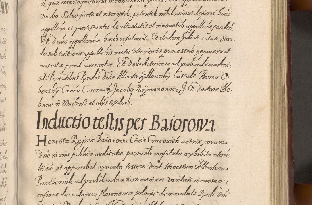 Zdjęcie nr 329 dla obiektu archiwalnego: Acta actorum causarum sententiarum tam diffinitiuarum quam interloquutorisrum decretorum obligationum quietationum procuratorum constitutionum etc. etc. coram Reverendo Domino Paulo Dembski Dei et Apostolice Sedis Gratia Episcopalo Dicensis Suffraganeo Canonico Vicario in Spiritualibus et Officiali Generali Cracoviensis ad Annum Domini Millesimum Sexcentesimum Undecimum cuius indictio octava pontificatus Sanctissimi Domini Nostri Domini Pauli Divina Providentia Papae Vti foeliciter continuantur