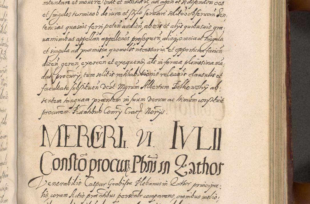 Zdjęcie nr 321 dla obiektu archiwalnego: Acta actorum causarum sententiarum tam diffinitiuarum quam interloquutorisrum decretorum obligationum quietationum procuratorum constitutionum etc. etc. coram Reverendo Domino Paulo Dembski Dei et Apostolice Sedis Gratia Episcopalo Dicensis Suffraganeo Canonico Vicario in Spiritualibus et Officiali Generali Cracoviensis ad Annum Domini Millesimum Sexcentesimum Undecimum cuius indictio octava pontificatus Sanctissimi Domini Nostri Domini Pauli Divina Providentia Papae Vti foeliciter continuantur