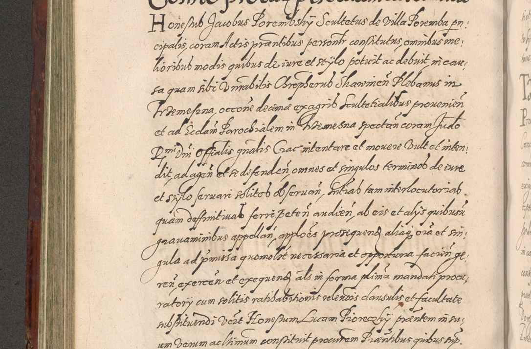 Zdjęcie nr 324 dla obiektu archiwalnego: Acta actorum causarum sententiarum tam diffinitiuarum quam interloquutorisrum decretorum obligationum quietationum procuratorum constitutionum etc. etc. coram Reverendo Domino Paulo Dembski Dei et Apostolice Sedis Gratia Episcopalo Dicensis Suffraganeo Canonico Vicario in Spiritualibus et Officiali Generali Cracoviensis ad Annum Domini Millesimum Sexcentesimum Undecimum cuius indictio octava pontificatus Sanctissimi Domini Nostri Domini Pauli Divina Providentia Papae Vti foeliciter continuantur