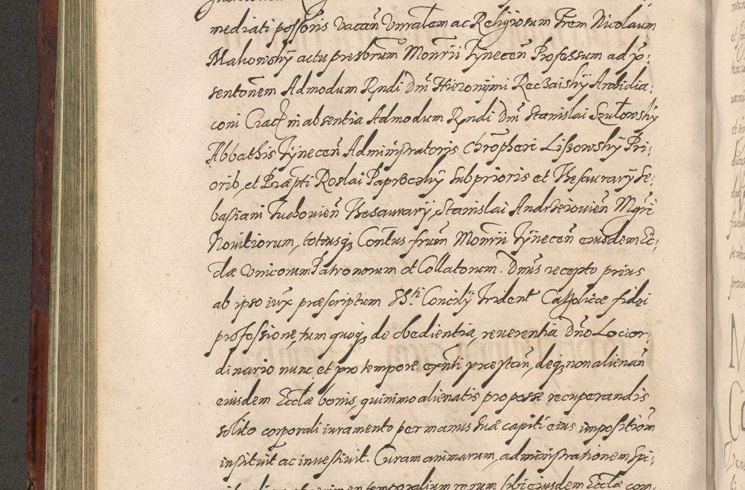 Zdjęcie nr 320 dla obiektu archiwalnego: Acta actorum causarum sententiarum tam diffinitiuarum quam interloquutorisrum decretorum obligationum quietationum procuratorum constitutionum etc. etc. coram Reverendo Domino Paulo Dembski Dei et Apostolice Sedis Gratia Episcopalo Dicensis Suffraganeo Canonico Vicario in Spiritualibus et Officiali Generali Cracoviensis ad Annum Domini Millesimum Sexcentesimum Undecimum cuius indictio octava pontificatus Sanctissimi Domini Nostri Domini Pauli Divina Providentia Papae Vti foeliciter continuantur