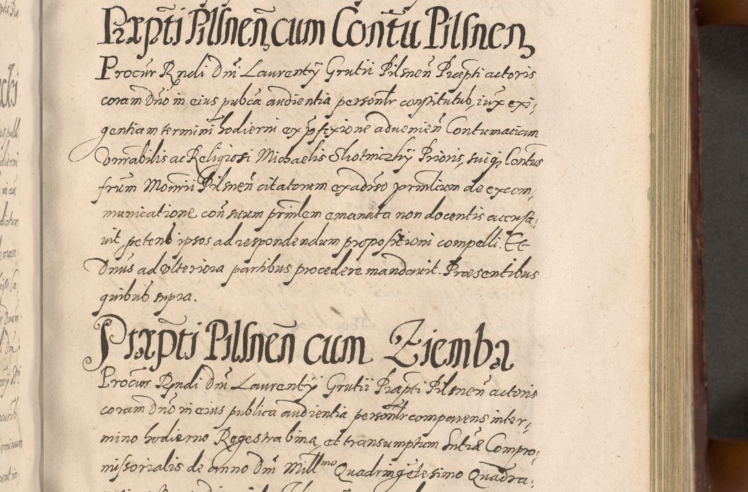 Zdjęcie nr 319 dla obiektu archiwalnego: Acta actorum causarum sententiarum tam diffinitiuarum quam interloquutorisrum decretorum obligationum quietationum procuratorum constitutionum etc. etc. coram Reverendo Domino Paulo Dembski Dei et Apostolice Sedis Gratia Episcopalo Dicensis Suffraganeo Canonico Vicario in Spiritualibus et Officiali Generali Cracoviensis ad Annum Domini Millesimum Sexcentesimum Undecimum cuius indictio octava pontificatus Sanctissimi Domini Nostri Domini Pauli Divina Providentia Papae Vti foeliciter continuantur