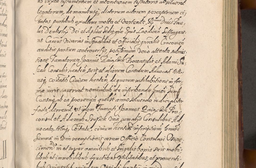Zdjęcie nr 295 dla obiektu archiwalnego: Acta actorum causarum sententiarum tam diffinitiuarum quam interloquutorisrum decretorum obligationum quietationum procuratorum constitutionum etc. etc. coram Reverendo Domino Paulo Dembski Dei et Apostolice Sedis Gratia Episcopalo Dicensis Suffraganeo Canonico Vicario in Spiritualibus et Officiali Generali Cracoviensis ad Annum Domini Millesimum Sexcentesimum Undecimum cuius indictio octava pontificatus Sanctissimi Domini Nostri Domini Pauli Divina Providentia Papae Vti foeliciter continuantur