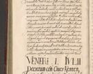 Zdjęcie nr 294 dla obiektu archiwalnego: Acta actorum causarum sententiarum tam diffinitiuarum quam interloquutorisrum decretorum obligationum quietationum procuratorum constitutionum etc. etc. coram Reverendo Domino Paulo Dembski Dei et Apostolice Sedis Gratia Episcopalo Dicensis Suffraganeo Canonico Vicario in Spiritualibus et Officiali Generali Cracoviensis ad Annum Domini Millesimum Sexcentesimum Undecimum cuius indictio octava pontificatus Sanctissimi Domini Nostri Domini Pauli Divina Providentia Papae Vti foeliciter continuantur