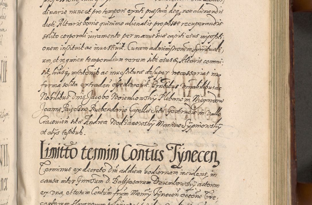Zdjęcie nr 289 dla obiektu archiwalnego: Acta actorum causarum sententiarum tam diffinitiuarum quam interloquutorisrum decretorum obligationum quietationum procuratorum constitutionum etc. etc. coram Reverendo Domino Paulo Dembski Dei et Apostolice Sedis Gratia Episcopalo Dicensis Suffraganeo Canonico Vicario in Spiritualibus et Officiali Generali Cracoviensis ad Annum Domini Millesimum Sexcentesimum Undecimum cuius indictio octava pontificatus Sanctissimi Domini Nostri Domini Pauli Divina Providentia Papae Vti foeliciter continuantur