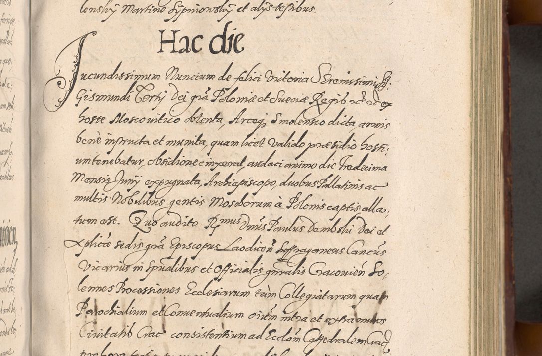 Zdjęcie nr 293 dla obiektu archiwalnego: Acta actorum causarum sententiarum tam diffinitiuarum quam interloquutorisrum decretorum obligationum quietationum procuratorum constitutionum etc. etc. coram Reverendo Domino Paulo Dembski Dei et Apostolice Sedis Gratia Episcopalo Dicensis Suffraganeo Canonico Vicario in Spiritualibus et Officiali Generali Cracoviensis ad Annum Domini Millesimum Sexcentesimum Undecimum cuius indictio octava pontificatus Sanctissimi Domini Nostri Domini Pauli Divina Providentia Papae Vti foeliciter continuantur