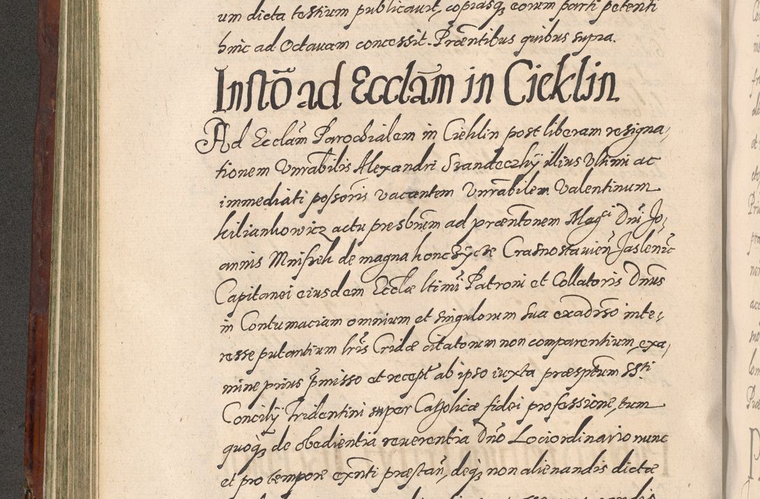 Zdjęcie nr 276 dla obiektu archiwalnego: Acta actorum causarum sententiarum tam diffinitiuarum quam interloquutorisrum decretorum obligationum quietationum procuratorum constitutionum etc. etc. coram Reverendo Domino Paulo Dembski Dei et Apostolice Sedis Gratia Episcopalo Dicensis Suffraganeo Canonico Vicario in Spiritualibus et Officiali Generali Cracoviensis ad Annum Domini Millesimum Sexcentesimum Undecimum cuius indictio octava pontificatus Sanctissimi Domini Nostri Domini Pauli Divina Providentia Papae Vti foeliciter continuantur