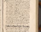Zdjęcie nr 275 dla obiektu archiwalnego: Acta actorum causarum sententiarum tam diffinitiuarum quam interloquutorisrum decretorum obligationum quietationum procuratorum constitutionum etc. etc. coram Reverendo Domino Paulo Dembski Dei et Apostolice Sedis Gratia Episcopalo Dicensis Suffraganeo Canonico Vicario in Spiritualibus et Officiali Generali Cracoviensis ad Annum Domini Millesimum Sexcentesimum Undecimum cuius indictio octava pontificatus Sanctissimi Domini Nostri Domini Pauli Divina Providentia Papae Vti foeliciter continuantur