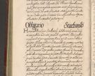 Zdjęcie nr 274 dla obiektu archiwalnego: Acta actorum causarum sententiarum tam diffinitiuarum quam interloquutorisrum decretorum obligationum quietationum procuratorum constitutionum etc. etc. coram Reverendo Domino Paulo Dembski Dei et Apostolice Sedis Gratia Episcopalo Dicensis Suffraganeo Canonico Vicario in Spiritualibus et Officiali Generali Cracoviensis ad Annum Domini Millesimum Sexcentesimum Undecimum cuius indictio octava pontificatus Sanctissimi Domini Nostri Domini Pauli Divina Providentia Papae Vti foeliciter continuantur