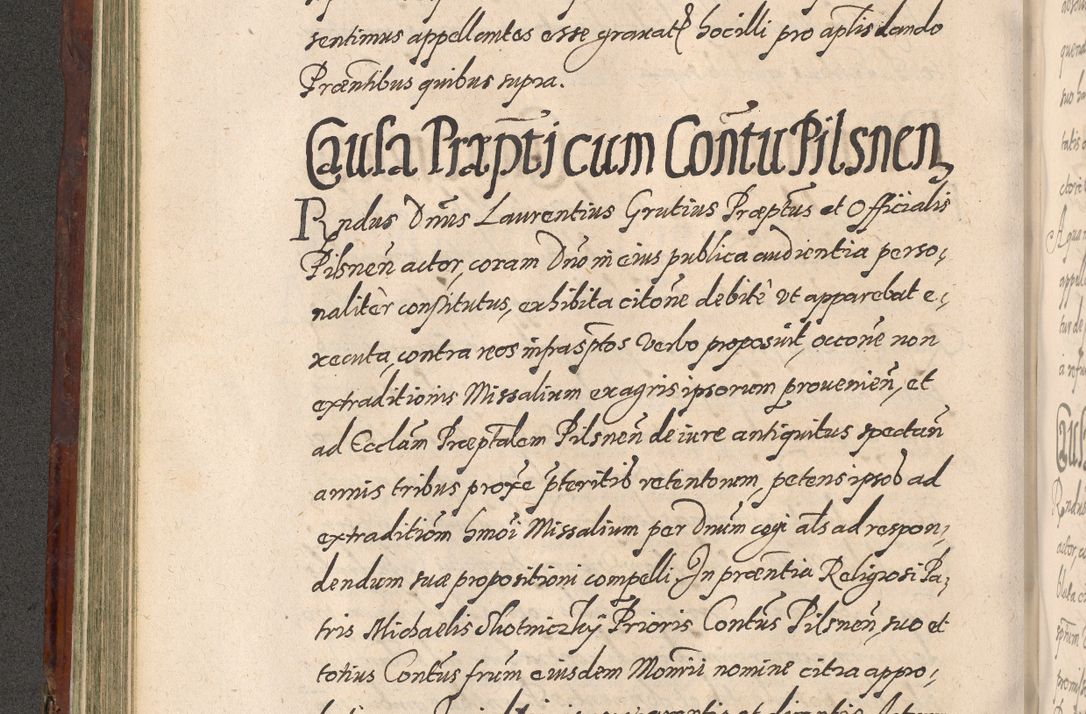 Zdjęcie nr 266 dla obiektu archiwalnego: Acta actorum causarum sententiarum tam diffinitiuarum quam interloquutorisrum decretorum obligationum quietationum procuratorum constitutionum etc. etc. coram Reverendo Domino Paulo Dembski Dei et Apostolice Sedis Gratia Episcopalo Dicensis Suffraganeo Canonico Vicario in Spiritualibus et Officiali Generali Cracoviensis ad Annum Domini Millesimum Sexcentesimum Undecimum cuius indictio octava pontificatus Sanctissimi Domini Nostri Domini Pauli Divina Providentia Papae Vti foeliciter continuantur