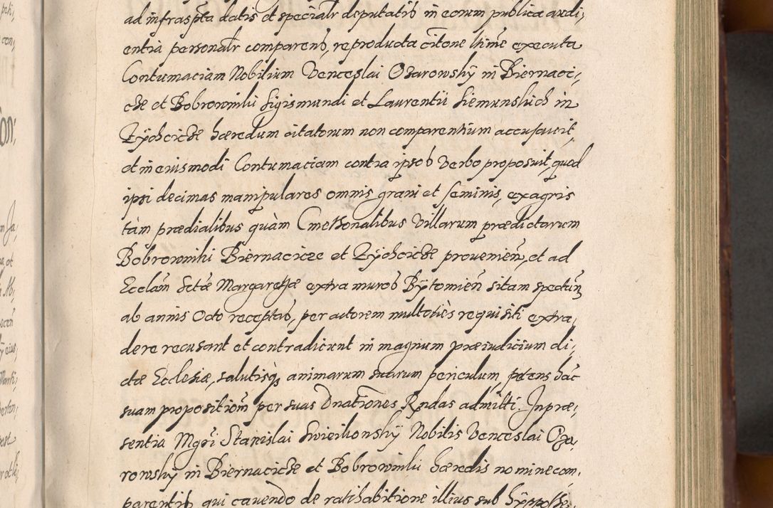 Zdjęcie nr 239 dla obiektu archiwalnego: Acta actorum causarum sententiarum tam diffinitiuarum quam interloquutorisrum decretorum obligationum quietationum procuratorum constitutionum etc. etc. coram Reverendo Domino Paulo Dembski Dei et Apostolice Sedis Gratia Episcopalo Dicensis Suffraganeo Canonico Vicario in Spiritualibus et Officiali Generali Cracoviensis ad Annum Domini Millesimum Sexcentesimum Undecimum cuius indictio octava pontificatus Sanctissimi Domini Nostri Domini Pauli Divina Providentia Papae Vti foeliciter continuantur