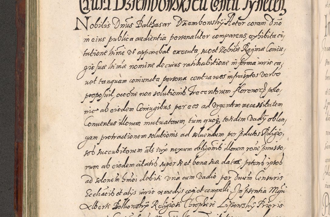 Zdjęcie nr 236 dla obiektu archiwalnego: Acta actorum causarum sententiarum tam diffinitiuarum quam interloquutorisrum decretorum obligationum quietationum procuratorum constitutionum etc. etc. coram Reverendo Domino Paulo Dembski Dei et Apostolice Sedis Gratia Episcopalo Dicensis Suffraganeo Canonico Vicario in Spiritualibus et Officiali Generali Cracoviensis ad Annum Domini Millesimum Sexcentesimum Undecimum cuius indictio octava pontificatus Sanctissimi Domini Nostri Domini Pauli Divina Providentia Papae Vti foeliciter continuantur