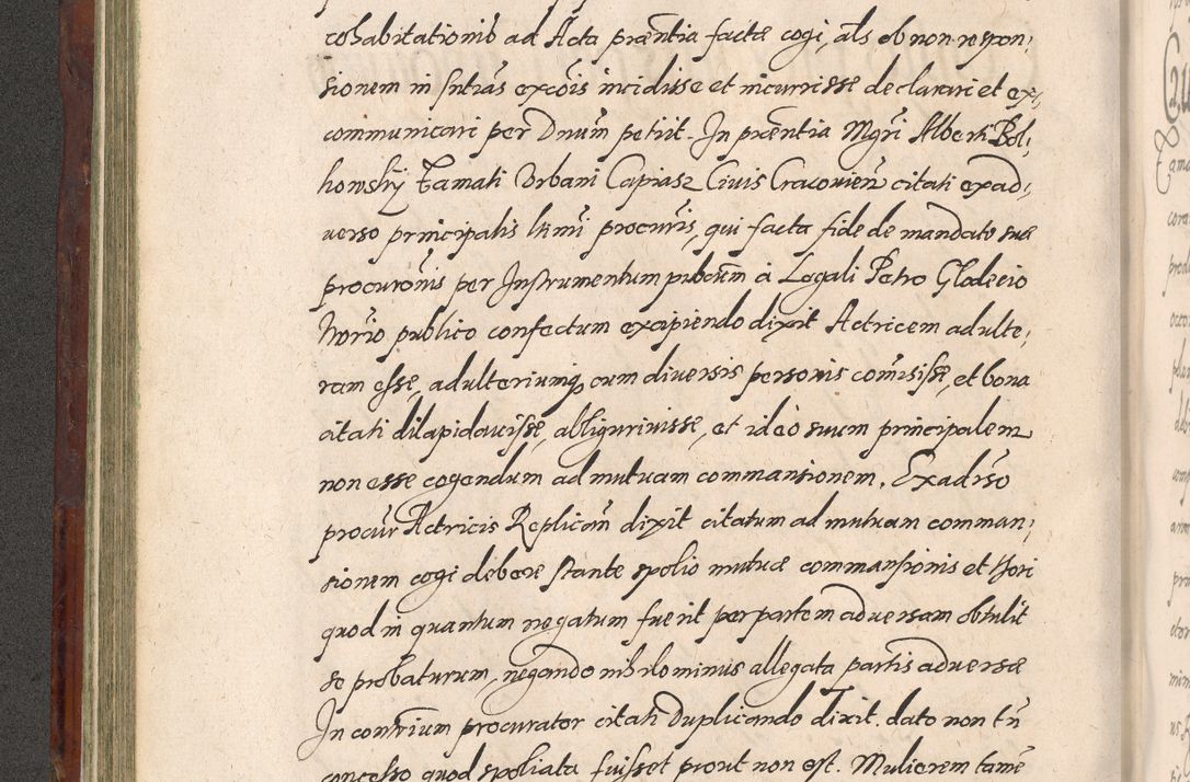 Zdjęcie nr 226 dla obiektu archiwalnego: Acta actorum causarum sententiarum tam diffinitiuarum quam interloquutorisrum decretorum obligationum quietationum procuratorum constitutionum etc. etc. coram Reverendo Domino Paulo Dembski Dei et Apostolice Sedis Gratia Episcopalo Dicensis Suffraganeo Canonico Vicario in Spiritualibus et Officiali Generali Cracoviensis ad Annum Domini Millesimum Sexcentesimum Undecimum cuius indictio octava pontificatus Sanctissimi Domini Nostri Domini Pauli Divina Providentia Papae Vti foeliciter continuantur