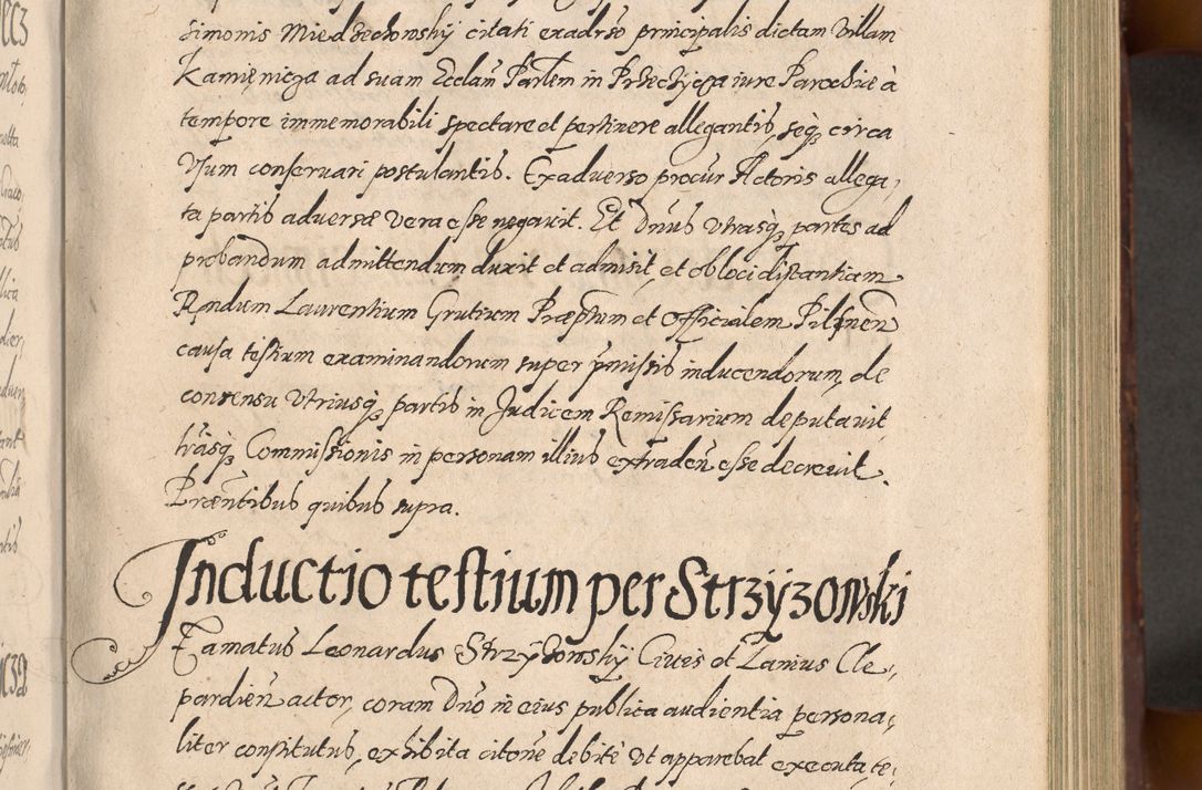 Zdjęcie nr 221 dla obiektu archiwalnego: Acta actorum causarum sententiarum tam diffinitiuarum quam interloquutorisrum decretorum obligationum quietationum procuratorum constitutionum etc. etc. coram Reverendo Domino Paulo Dembski Dei et Apostolice Sedis Gratia Episcopalo Dicensis Suffraganeo Canonico Vicario in Spiritualibus et Officiali Generali Cracoviensis ad Annum Domini Millesimum Sexcentesimum Undecimum cuius indictio octava pontificatus Sanctissimi Domini Nostri Domini Pauli Divina Providentia Papae Vti foeliciter continuantur