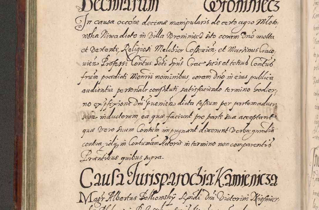 Zdjęcie nr 220 dla obiektu archiwalnego: Acta actorum causarum sententiarum tam diffinitiuarum quam interloquutorisrum decretorum obligationum quietationum procuratorum constitutionum etc. etc. coram Reverendo Domino Paulo Dembski Dei et Apostolice Sedis Gratia Episcopalo Dicensis Suffraganeo Canonico Vicario in Spiritualibus et Officiali Generali Cracoviensis ad Annum Domini Millesimum Sexcentesimum Undecimum cuius indictio octava pontificatus Sanctissimi Domini Nostri Domini Pauli Divina Providentia Papae Vti foeliciter continuantur