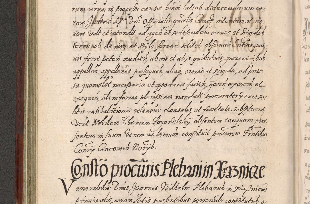 Zdjęcie nr 208 dla obiektu archiwalnego: Acta actorum causarum sententiarum tam diffinitiuarum quam interloquutorisrum decretorum obligationum quietationum procuratorum constitutionum etc. etc. coram Reverendo Domino Paulo Dembski Dei et Apostolice Sedis Gratia Episcopalo Dicensis Suffraganeo Canonico Vicario in Spiritualibus et Officiali Generali Cracoviensis ad Annum Domini Millesimum Sexcentesimum Undecimum cuius indictio octava pontificatus Sanctissimi Domini Nostri Domini Pauli Divina Providentia Papae Vti foeliciter continuantur