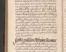 Zdjęcie nr 208 dla obiektu archiwalnego: Acta actorum causarum sententiarum tam diffinitiuarum quam interloquutorisrum decretorum obligationum quietationum procuratorum constitutionum etc. etc. coram Reverendo Domino Paulo Dembski Dei et Apostolice Sedis Gratia Episcopalo Dicensis Suffraganeo Canonico Vicario in Spiritualibus et Officiali Generali Cracoviensis ad Annum Domini Millesimum Sexcentesimum Undecimum cuius indictio octava pontificatus Sanctissimi Domini Nostri Domini Pauli Divina Providentia Papae Vti foeliciter continuantur