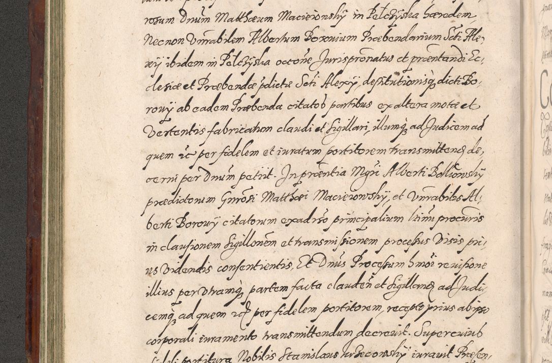 Zdjęcie nr 212 dla obiektu archiwalnego: Acta actorum causarum sententiarum tam diffinitiuarum quam interloquutorisrum decretorum obligationum quietationum procuratorum constitutionum etc. etc. coram Reverendo Domino Paulo Dembski Dei et Apostolice Sedis Gratia Episcopalo Dicensis Suffraganeo Canonico Vicario in Spiritualibus et Officiali Generali Cracoviensis ad Annum Domini Millesimum Sexcentesimum Undecimum cuius indictio octava pontificatus Sanctissimi Domini Nostri Domini Pauli Divina Providentia Papae Vti foeliciter continuantur