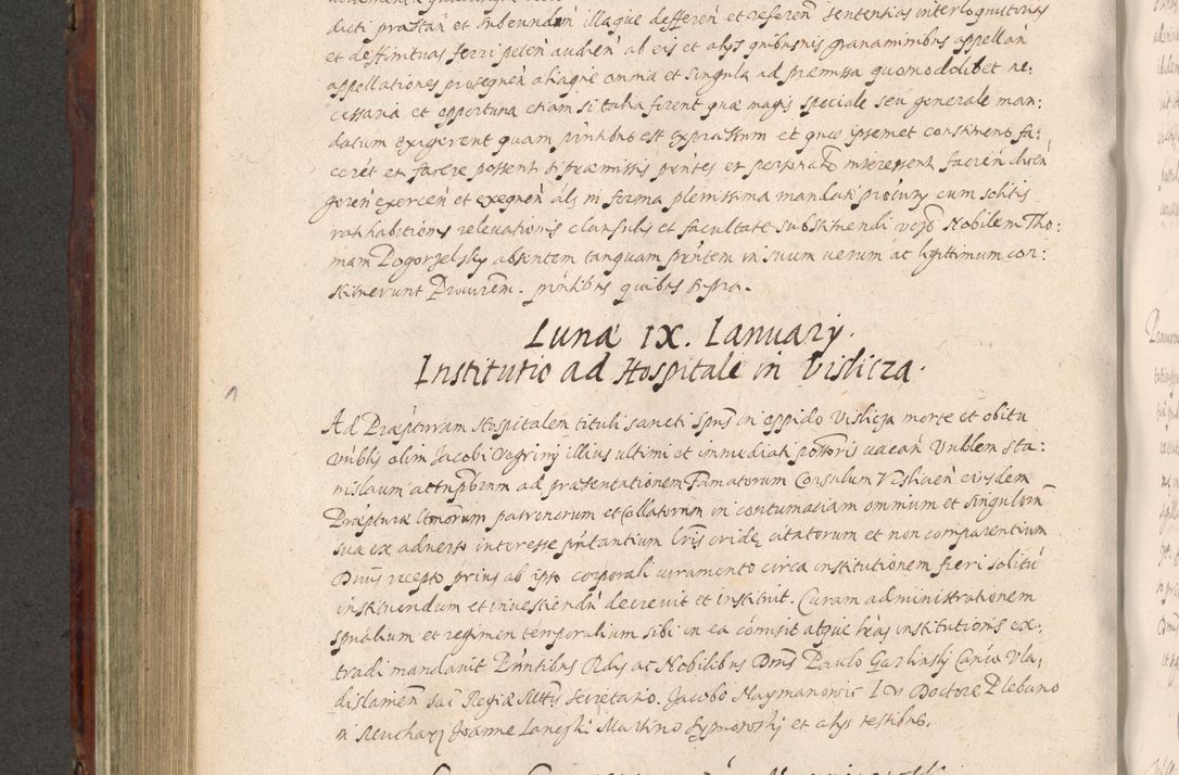 Zdjęcie nr 602 dla obiektu archiwalnego: Acta actorum causarum sententiarum tam diffinitiuarum quam interloquutorisrum decretorum obligationum quietationum procuratorum constitutionum etc. etc. coram Reverendo Domino Paulo Dembski Dei et Apostolice Sedis Gratia Episcopalo Dicensis Suffraganeo Canonico Vicario in Spiritualibus et Officiali Generali Cracoviensis ad Annum Domini Millesimum Sexcentesimum Undecimum cuius indictio octava pontificatus Sanctissimi Domini Nostri Domini Pauli Divina Providentia Papae Vti foeliciter continuantur
