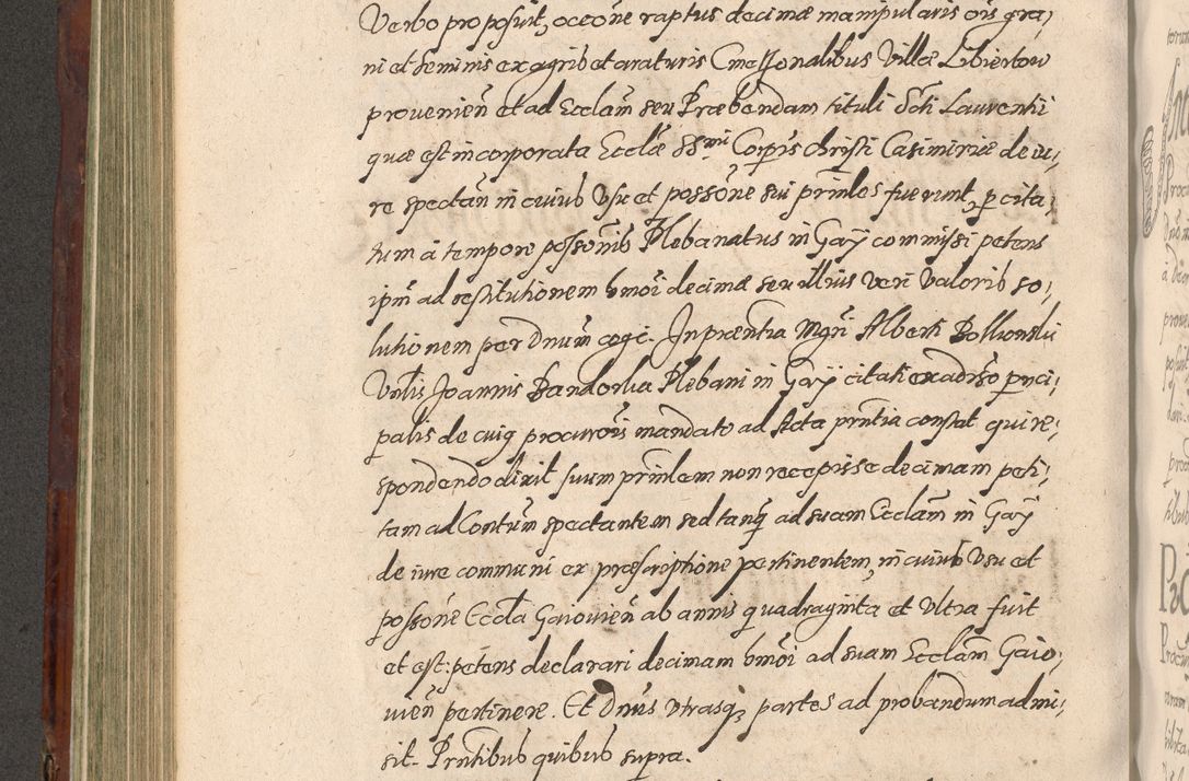 Zdjęcie nr 408 dla obiektu archiwalnego: Acta actorum causarum sententiarum tam diffinitiuarum quam interloquutorisrum decretorum obligationum quietationum procuratorum constitutionum etc. etc. coram Reverendo Domino Paulo Dembski Dei et Apostolice Sedis Gratia Episcopalo Dicensis Suffraganeo Canonico Vicario in Spiritualibus et Officiali Generali Cracoviensis ad Annum Domini Millesimum Sexcentesimum Undecimum cuius indictio octava pontificatus Sanctissimi Domini Nostri Domini Pauli Divina Providentia Papae Vti foeliciter continuantur