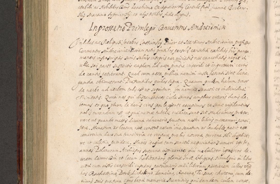 Zdjęcie nr 600 dla obiektu archiwalnego: Acta actorum causarum sententiarum tam diffinitiuarum quam interloquutorisrum decretorum obligationum quietationum procuratorum constitutionum etc. etc. coram Reverendo Domino Paulo Dembski Dei et Apostolice Sedis Gratia Episcopalo Dicensis Suffraganeo Canonico Vicario in Spiritualibus et Officiali Generali Cracoviensis ad Annum Domini Millesimum Sexcentesimum Undecimum cuius indictio octava pontificatus Sanctissimi Domini Nostri Domini Pauli Divina Providentia Papae Vti foeliciter continuantur