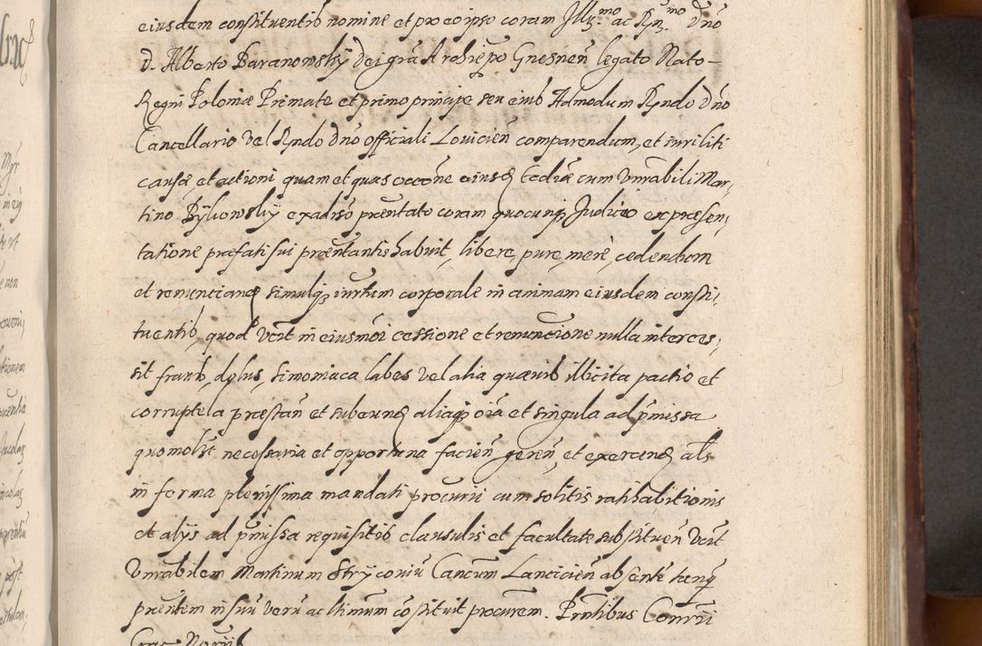 Zdjęcie nr 591 dla obiektu archiwalnego: Acta actorum causarum sententiarum tam diffinitiuarum quam interloquutorisrum decretorum obligationum quietationum procuratorum constitutionum etc. etc. coram Reverendo Domino Paulo Dembski Dei et Apostolice Sedis Gratia Episcopalo Dicensis Suffraganeo Canonico Vicario in Spiritualibus et Officiali Generali Cracoviensis ad Annum Domini Millesimum Sexcentesimum Undecimum cuius indictio octava pontificatus Sanctissimi Domini Nostri Domini Pauli Divina Providentia Papae Vti foeliciter continuantur