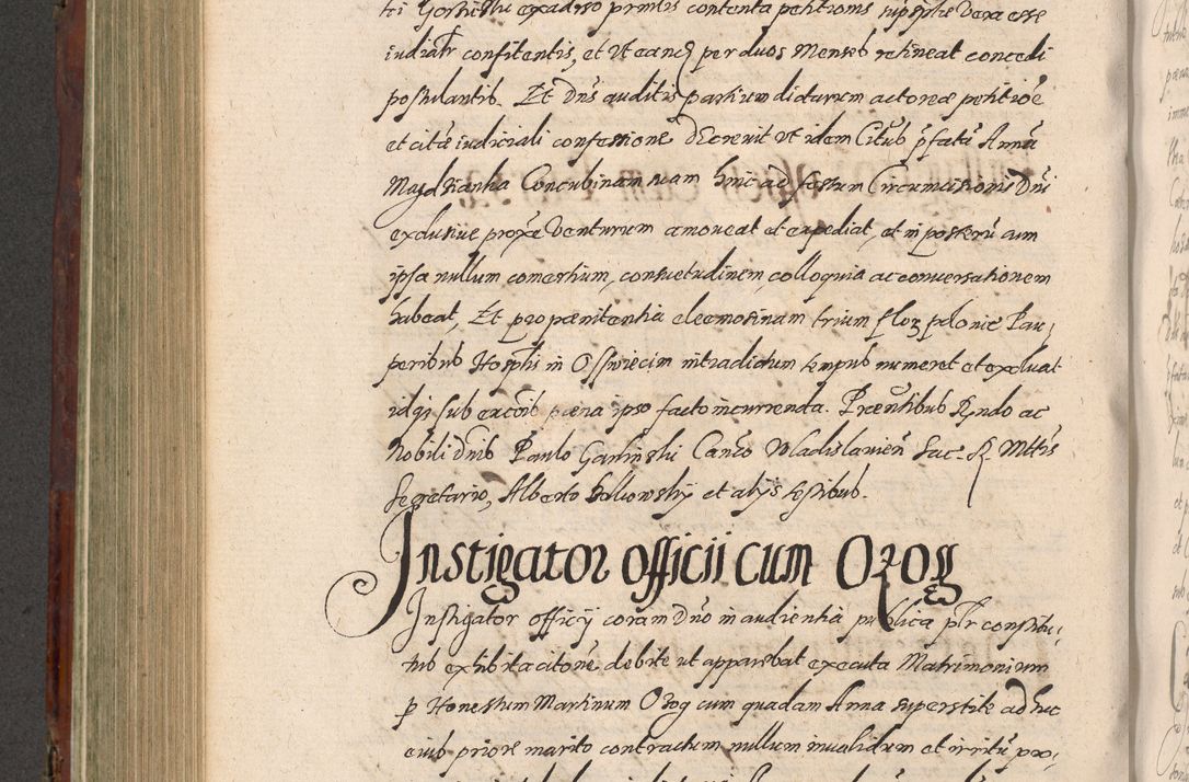 Zdjęcie nr 586 dla obiektu archiwalnego: Acta actorum causarum sententiarum tam diffinitiuarum quam interloquutorisrum decretorum obligationum quietationum procuratorum constitutionum etc. etc. coram Reverendo Domino Paulo Dembski Dei et Apostolice Sedis Gratia Episcopalo Dicensis Suffraganeo Canonico Vicario in Spiritualibus et Officiali Generali Cracoviensis ad Annum Domini Millesimum Sexcentesimum Undecimum cuius indictio octava pontificatus Sanctissimi Domini Nostri Domini Pauli Divina Providentia Papae Vti foeliciter continuantur