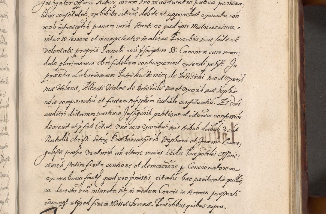 Zdjęcie nr 583 dla obiektu archiwalnego: Acta actorum causarum sententiarum tam diffinitiuarum quam interloquutorisrum decretorum obligationum quietationum procuratorum constitutionum etc. etc. coram Reverendo Domino Paulo Dembski Dei et Apostolice Sedis Gratia Episcopalo Dicensis Suffraganeo Canonico Vicario in Spiritualibus et Officiali Generali Cracoviensis ad Annum Domini Millesimum Sexcentesimum Undecimum cuius indictio octava pontificatus Sanctissimi Domini Nostri Domini Pauli Divina Providentia Papae Vti foeliciter continuantur