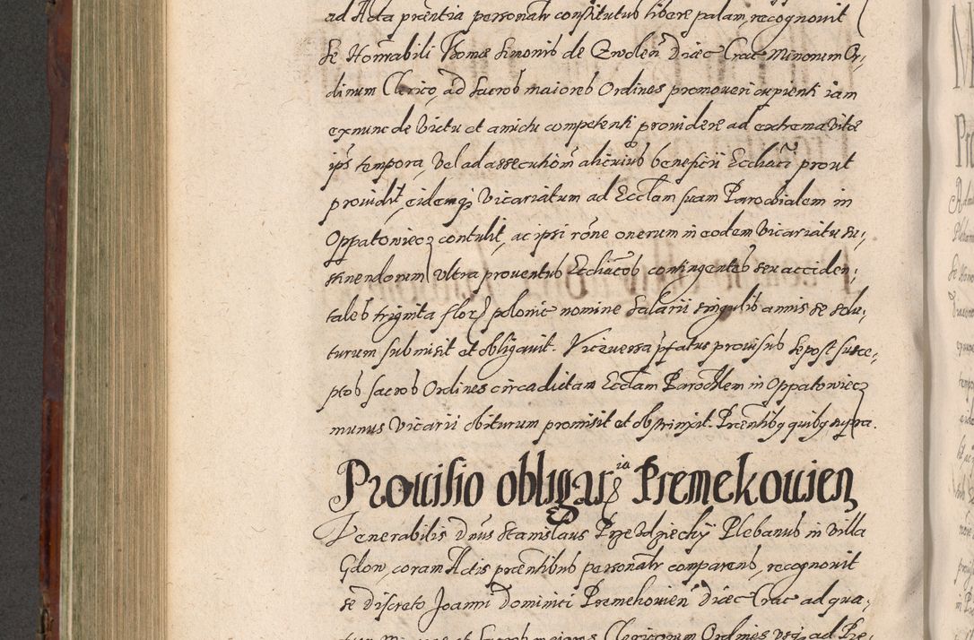 Zdjęcie nr 576 dla obiektu archiwalnego: Acta actorum causarum sententiarum tam diffinitiuarum quam interloquutorisrum decretorum obligationum quietationum procuratorum constitutionum etc. etc. coram Reverendo Domino Paulo Dembski Dei et Apostolice Sedis Gratia Episcopalo Dicensis Suffraganeo Canonico Vicario in Spiritualibus et Officiali Generali Cracoviensis ad Annum Domini Millesimum Sexcentesimum Undecimum cuius indictio octava pontificatus Sanctissimi Domini Nostri Domini Pauli Divina Providentia Papae Vti foeliciter continuantur