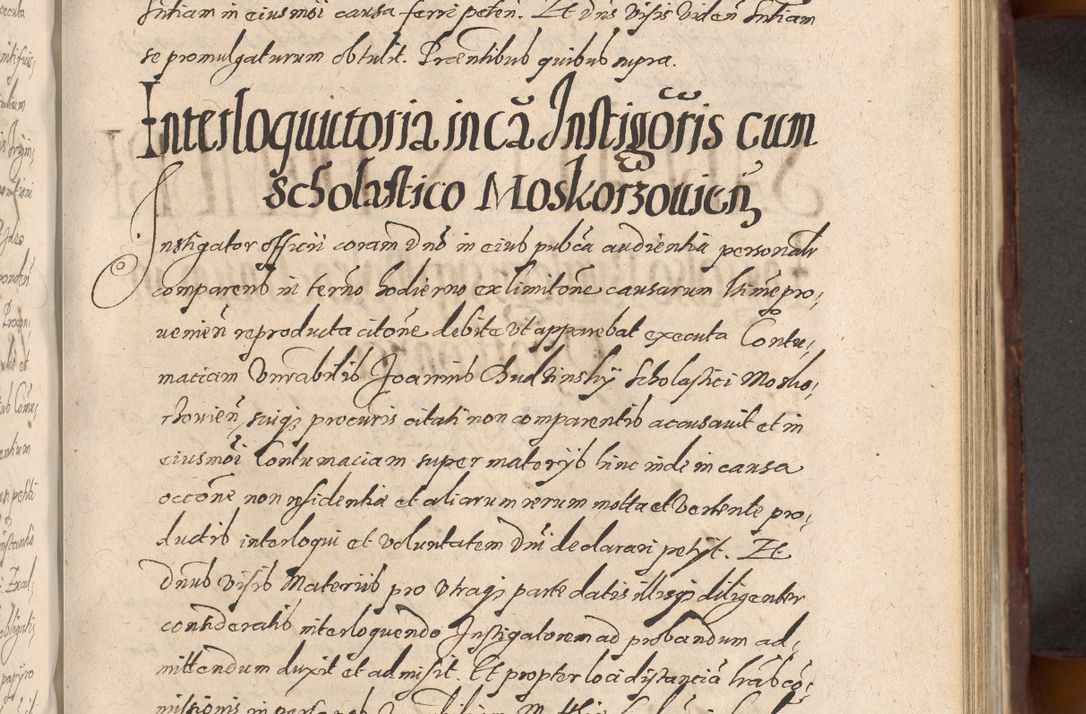 Zdjęcie nr 567 dla obiektu archiwalnego: Acta actorum causarum sententiarum tam diffinitiuarum quam interloquutorisrum decretorum obligationum quietationum procuratorum constitutionum etc. etc. coram Reverendo Domino Paulo Dembski Dei et Apostolice Sedis Gratia Episcopalo Dicensis Suffraganeo Canonico Vicario in Spiritualibus et Officiali Generali Cracoviensis ad Annum Domini Millesimum Sexcentesimum Undecimum cuius indictio octava pontificatus Sanctissimi Domini Nostri Domini Pauli Divina Providentia Papae Vti foeliciter continuantur